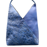 The Nancy Ann | Hand-Tooled Leather Shoulder Bag