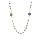 40” Long Labradorite NecklaceChakarr JewelryNECKLACES