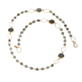 40” Long Labradorite NecklaceChakarr JewelryNECKLACES