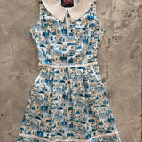 Santorini Collared Dress