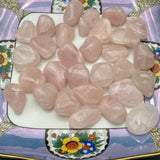 Rose Quartz Polished Gemstones - Sold as a collection