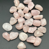 Rose Quartz Polished Gemstones - Sold as a collection