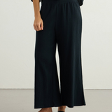 Aura Palazzo Pants - Black