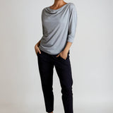 Bon Voyage Travel Tee - Heather Grey