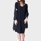 Buki Travel Wrap - Charcoal Grey