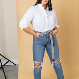 Good Boyfriend Shirt - Classic White