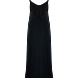 Aura Low Back Maxi Dress - Black