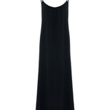 Aura Low Back Maxi Dress - Black