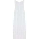 Aura Low Back Maxi Dress - White