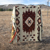 Andean Alpaca Wool Blanket - Western