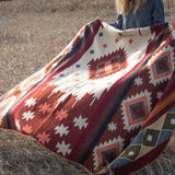 Andean Alpaca Wool Blanket - Western