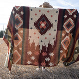 Andean Alpaca Wool Blanket - Western