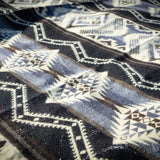 Andean Alpaca Wool Blanket - Slate
