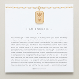 I Am Enough Statement Necklace