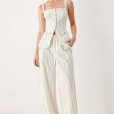SUTTON STRIPE WOVEN PANTS