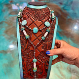 Jaci Amazonite, Turquoise & Freshwater Pearl Two-Necklace Set