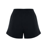 Aura Drawstring Shorts - Black