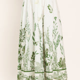 GREENHOUSE ROMANCE WOVEN MAXI SKIRT