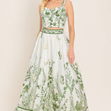 GREENHOUSE ROMANCE WOVEN MAXI SKIRT