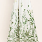 GREENHOUSE ROMANCE WOVEN MAXI SKIRT