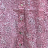 Good Boyfriend Shirt Floral Escape Tickled Pink Fuchsia