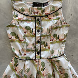 Elizabeth Dress in Woodland Sunset