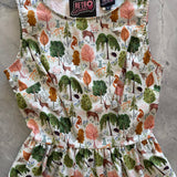 Woodland Vintage Dress in Cream