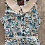 Santorini Collared Dress