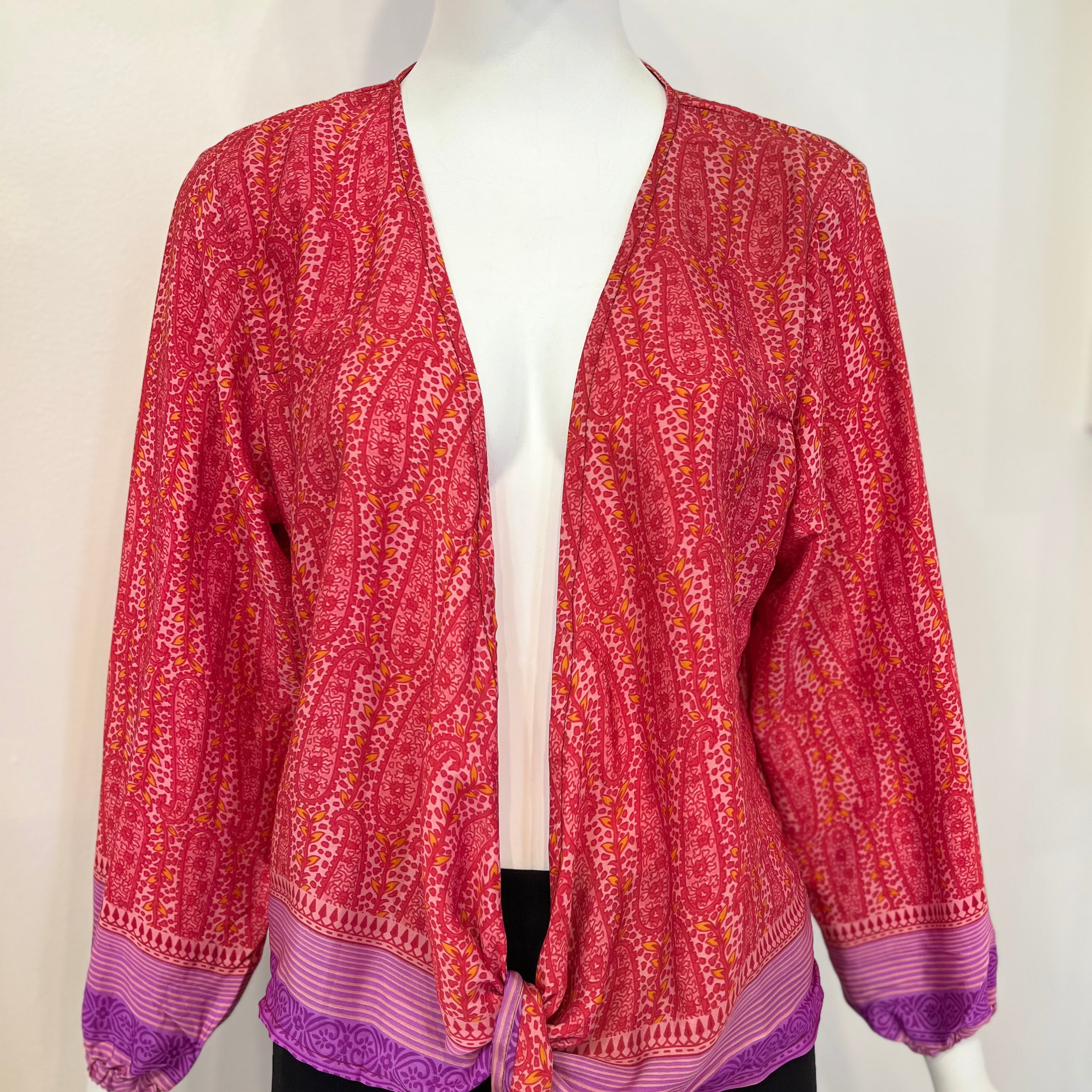 Sari Tie Blouse