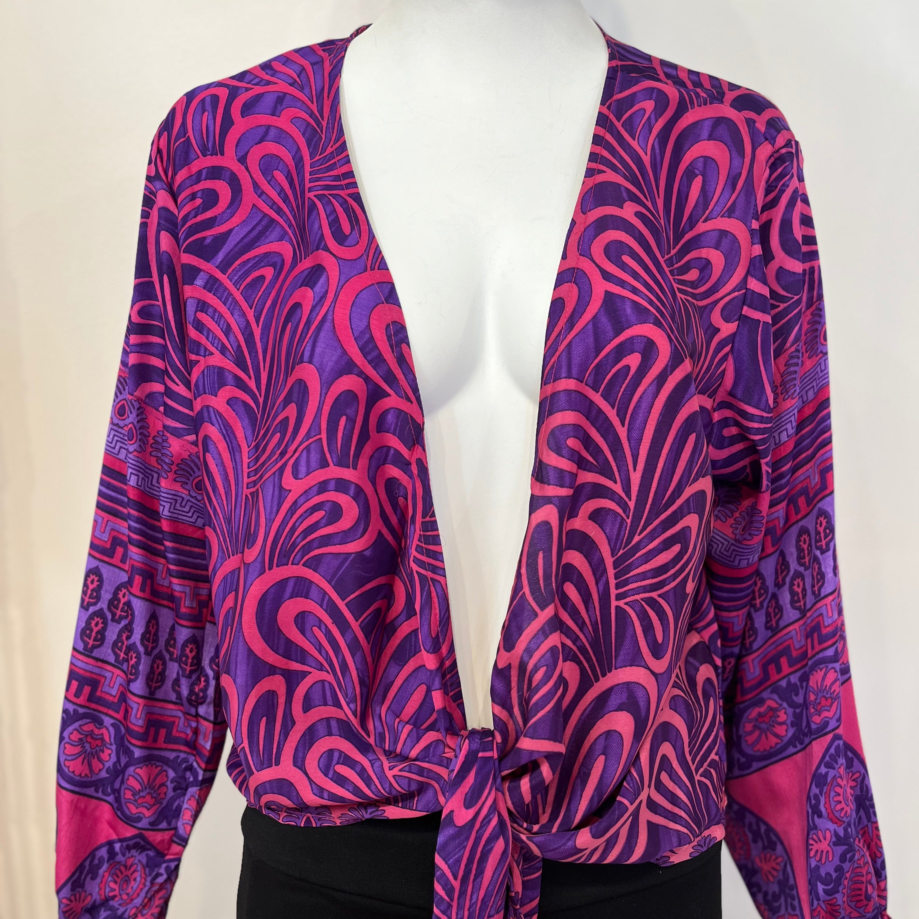 Sari Tie Blouse