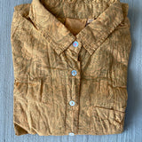 Good Boyfriend Shirt - Floral Escape Marigold Overdye