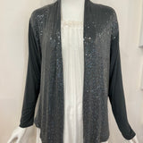Sequin Front Cardigan