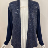 Sequin Front Cardigan
