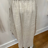 Redeux: Beige Linen Skirt
