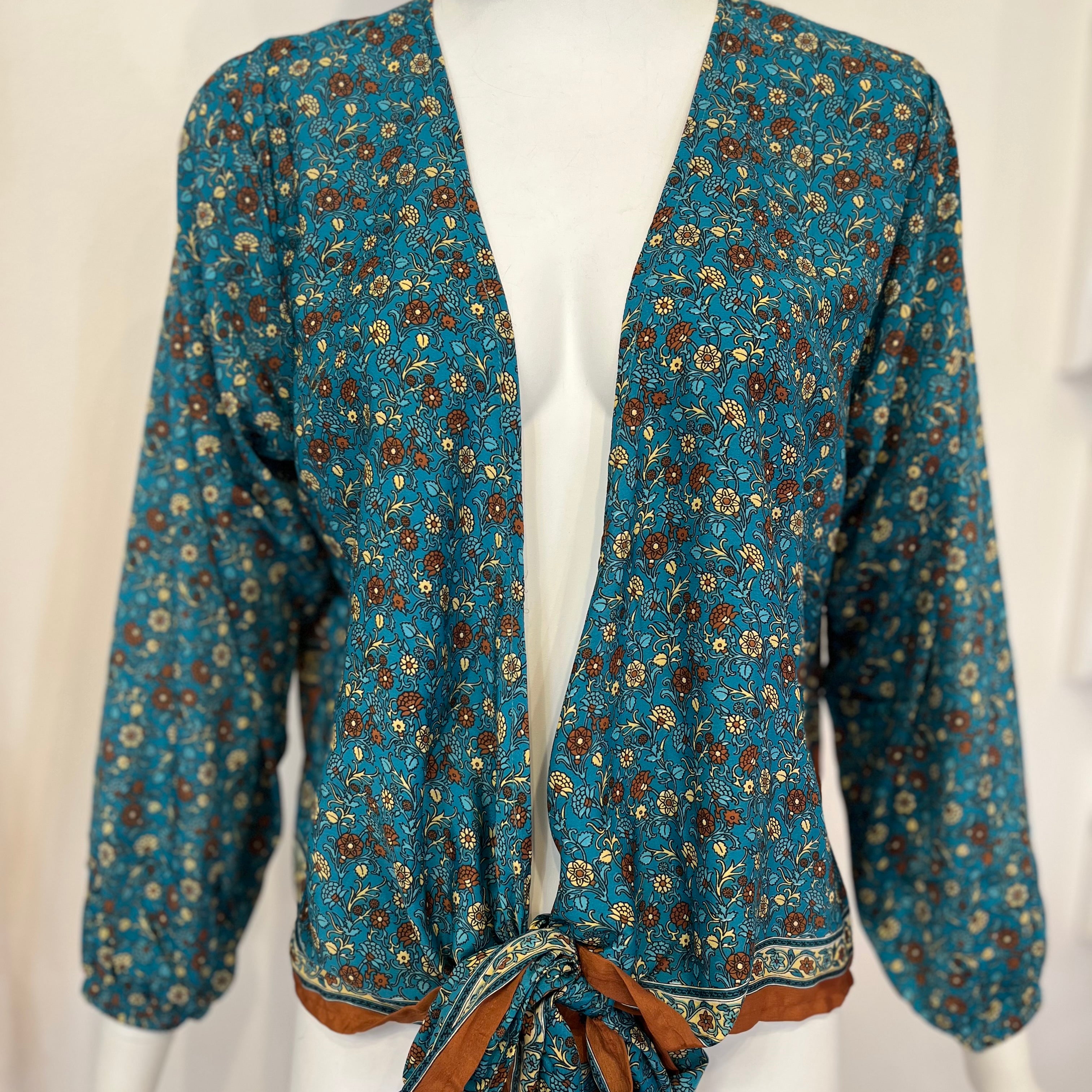 Sari Tie Blouse