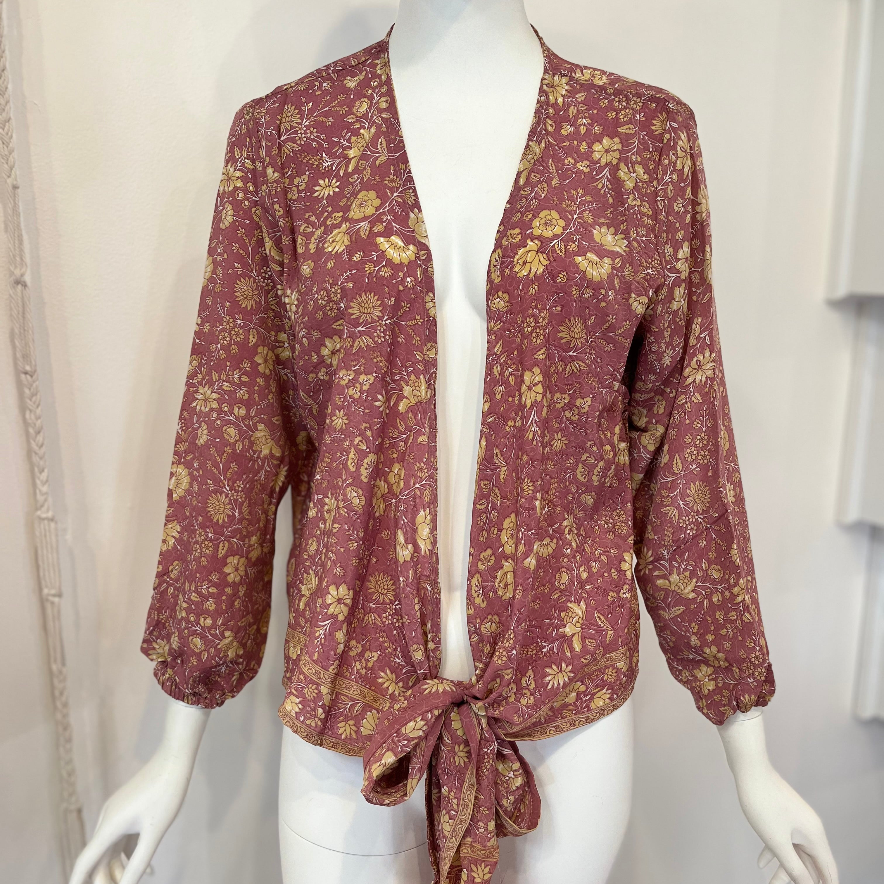 Sari Tie Blouse