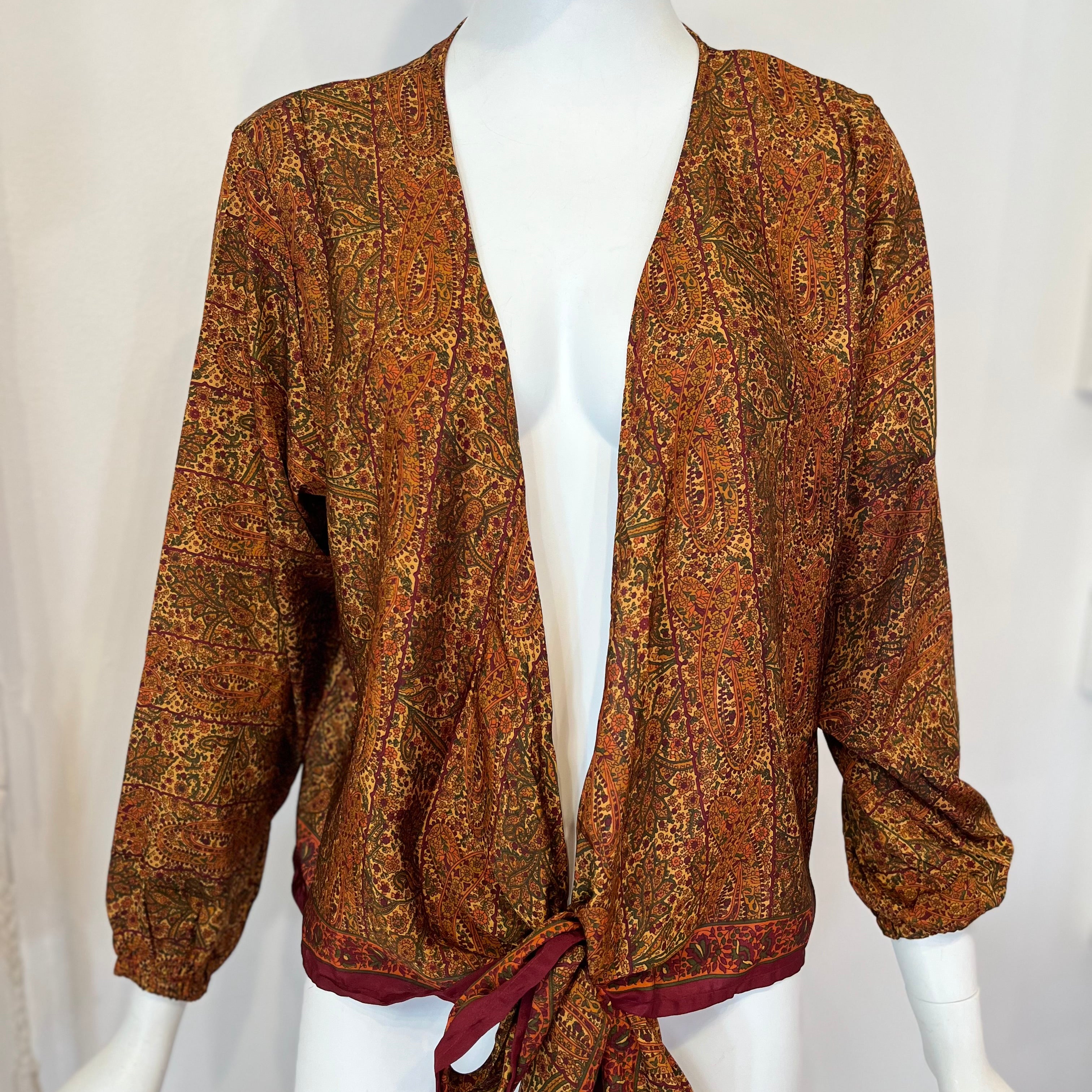 Sari Tie Blouse