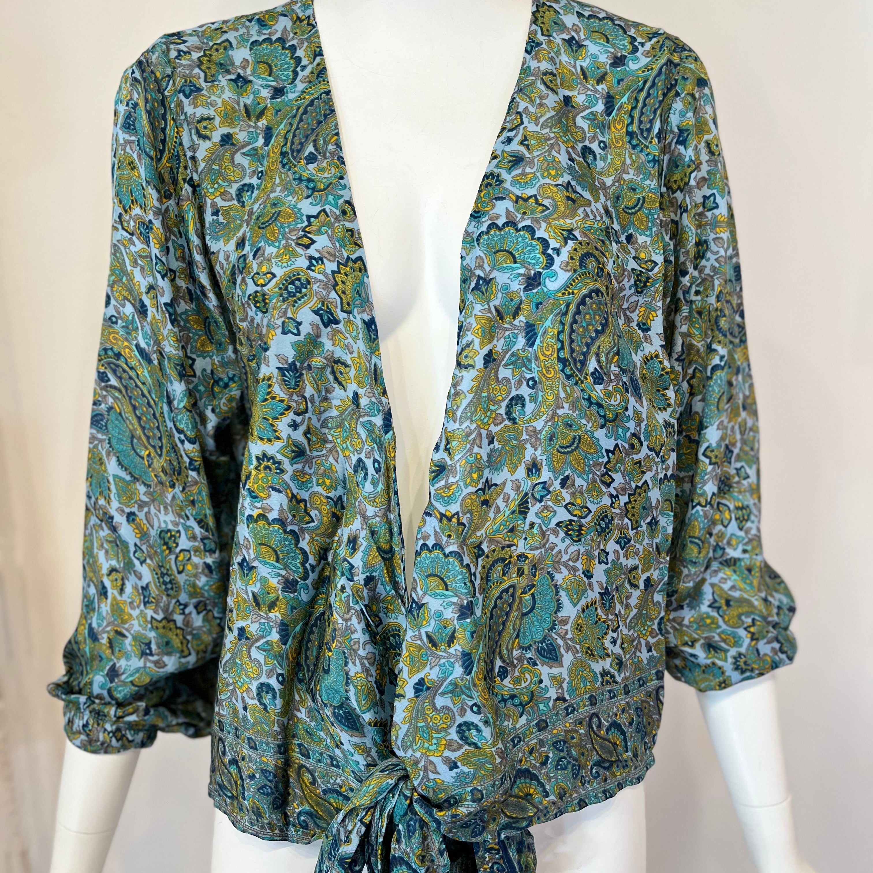 Sari Tie Blouse