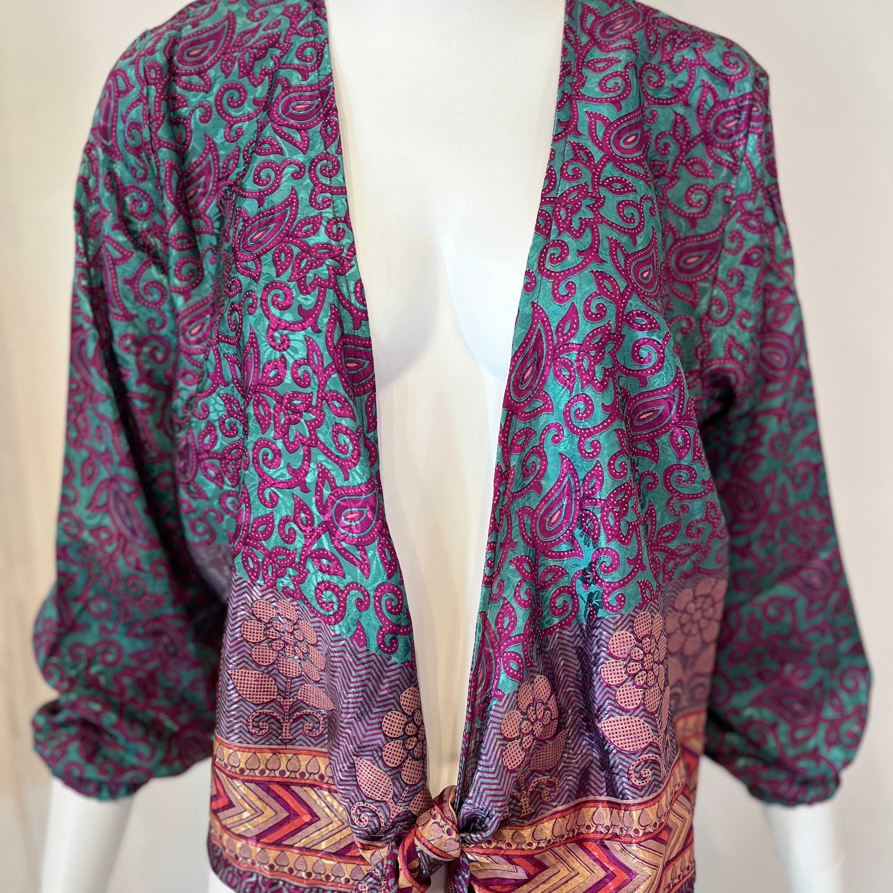 Sari Tie Blouse