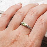 Ornate Gemstone Ring - 2 Colors