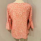 Redeux: Peach Polka Dot Blouse