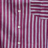 Good Boyfriend Shirt - Tuscan Stripe Plum