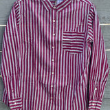 Good Boyfriend Shirt - Tuscan Stripe Plum