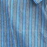 Good Boyfriend Shirt - Tuscan Stripe Cornflower Blue