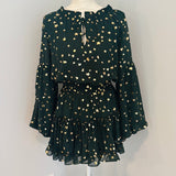 Redeux: Green Star Mini Dress