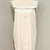 Redeux: White Sleeveless Dress