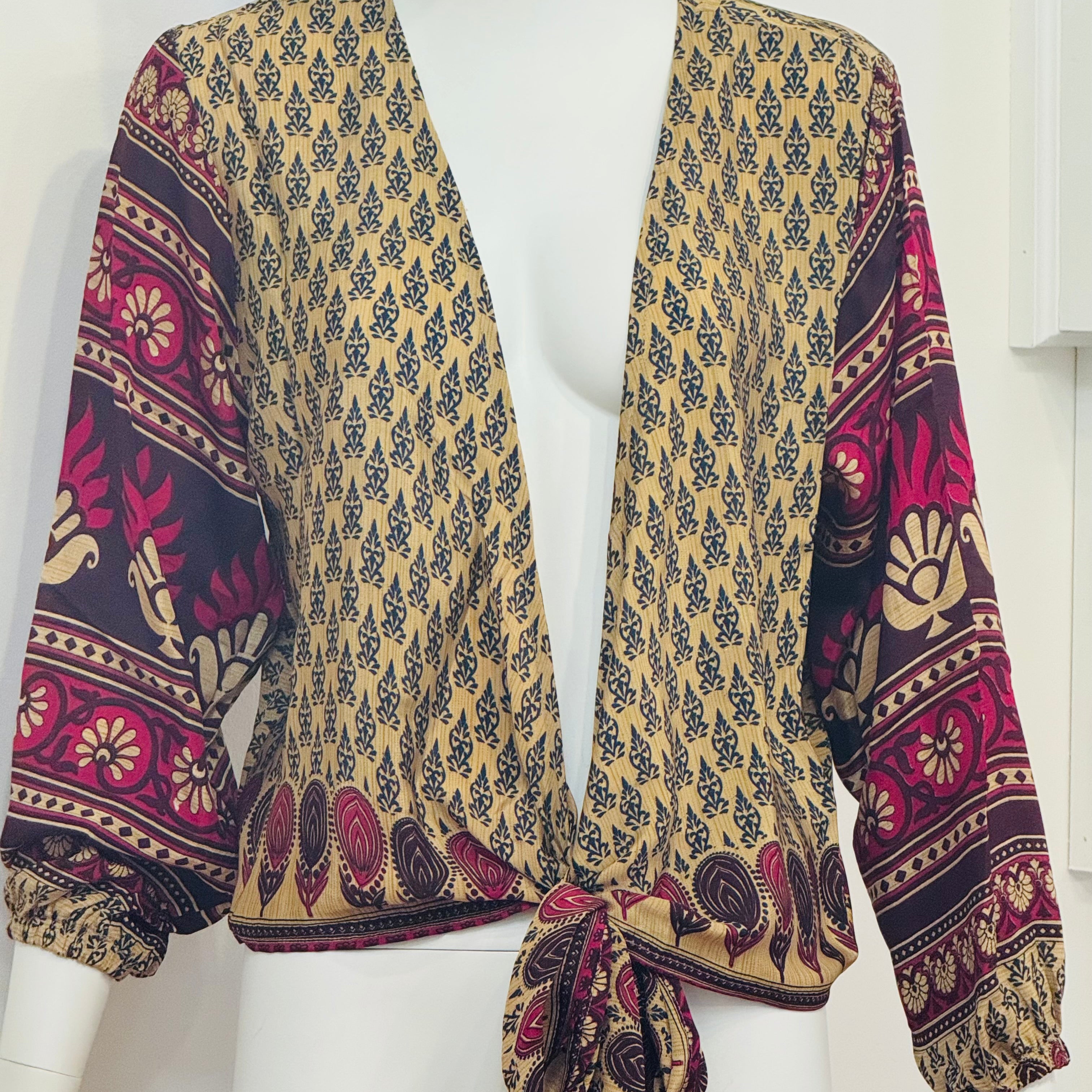 Sari Tie Blouse