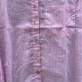Good Boyfriend Shirt - Menswear Stripe Tickled Pink