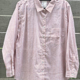 Good Boyfriend Shirt - Menswear Stripe Mocha