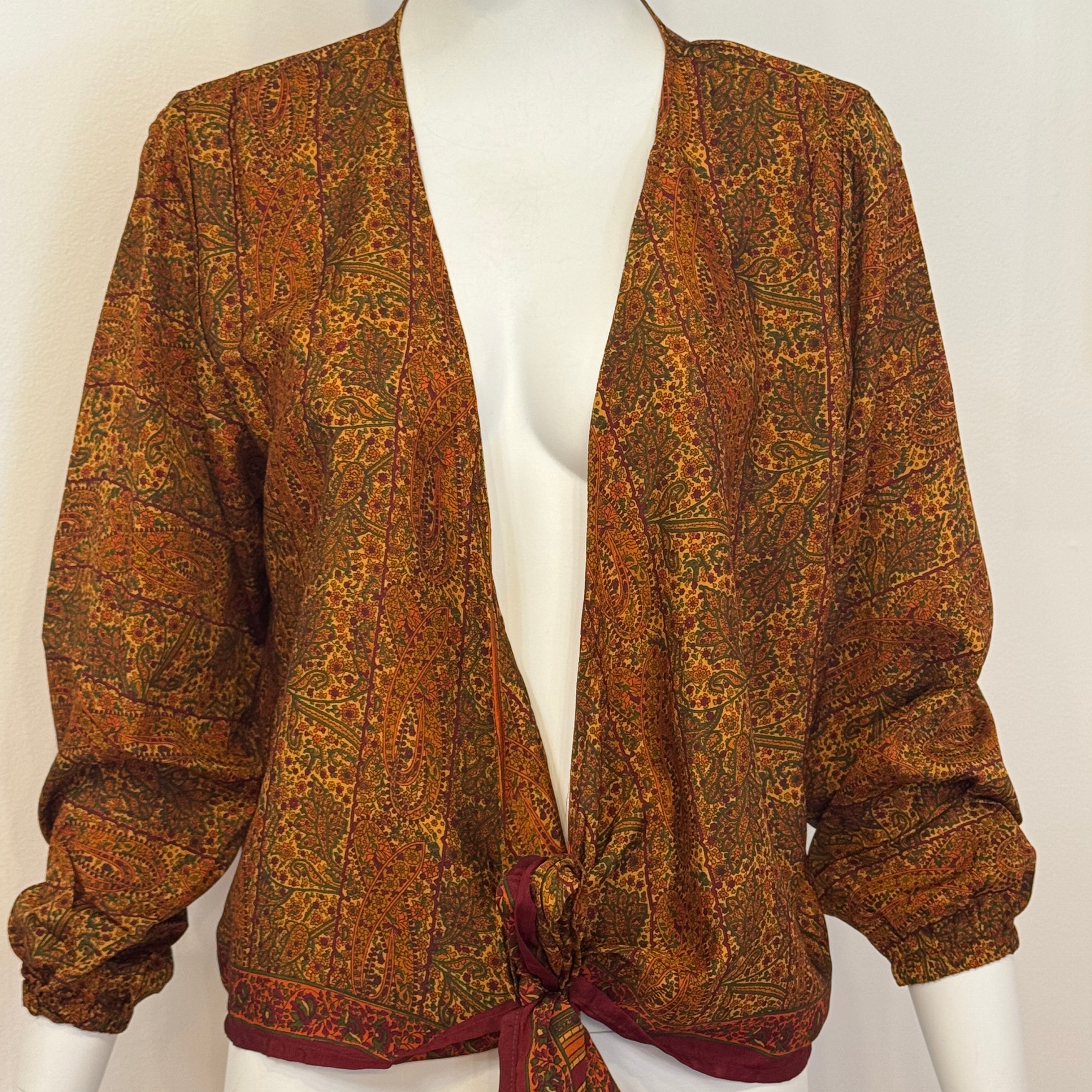 Sari Tie Blouse
